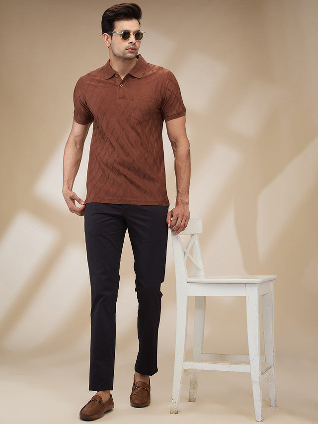 Colorplus Men Black Slim Fit Solid Trouser – MyRaymond