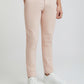 Colorplus Peach Solid Piece Dyed Nuvo Fit Cotton Blend Trouser