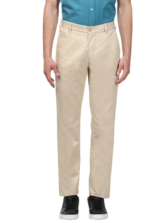 Colorplus Fawn Tailored Fit Cotton Trouser