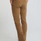 Colorplus Khaki Solid Piece Dyed Regular Fit Cotton Blend Trouser