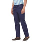 ColorPlus Men Brown Solid Piece Dyed Regular Fit Cotton Blend Trouser