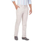 ColorPlus Men Grey Solid Piece Dyed Regular Fit Cotton Blend Trouser
