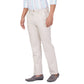 ColorPlus Men Grey Solid Piece Dyed Regular Fit Cotton Blend Trouser