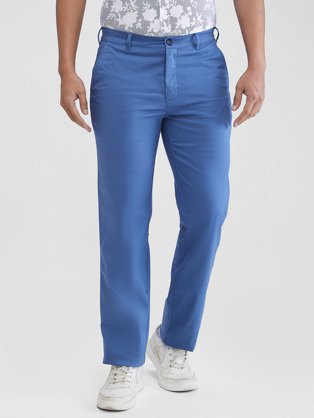 Colorplus Men Blue Solid Regular Fit Trouser – MyRaymond