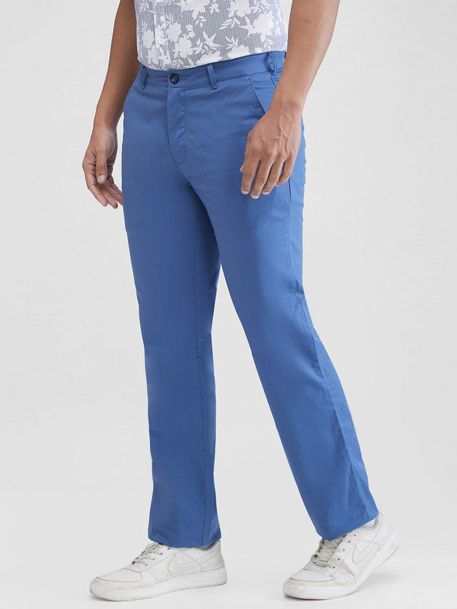 Colorplus Men Blue Solid Regular Fit Trouser – MyRaymond
