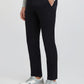 Colorplus Black Solid Regular Fit Cotton Trouser