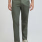 Colorplus Green Solid Regular Fit Cotton Trouser