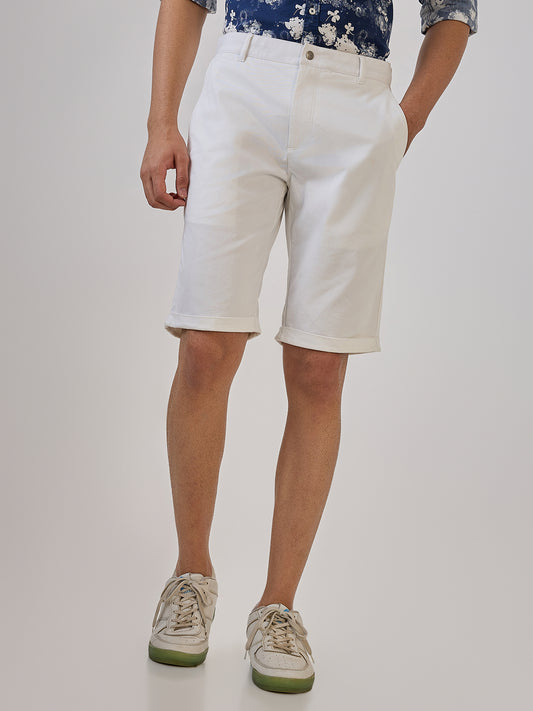 ColorPlus White Shorts