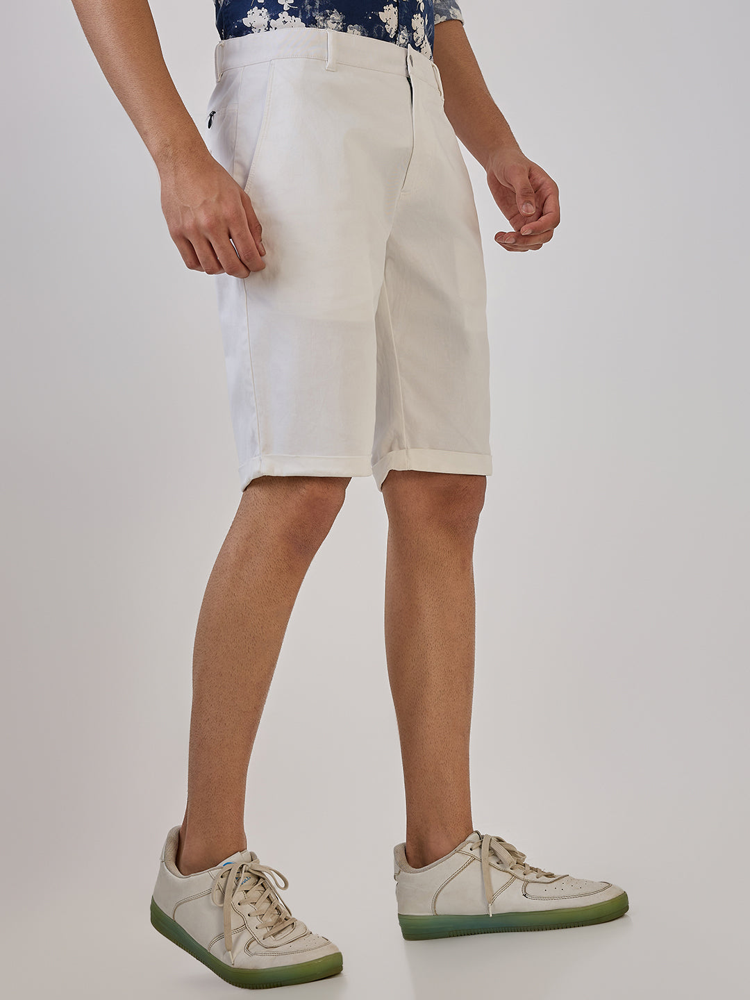 ColorPlus White Shorts