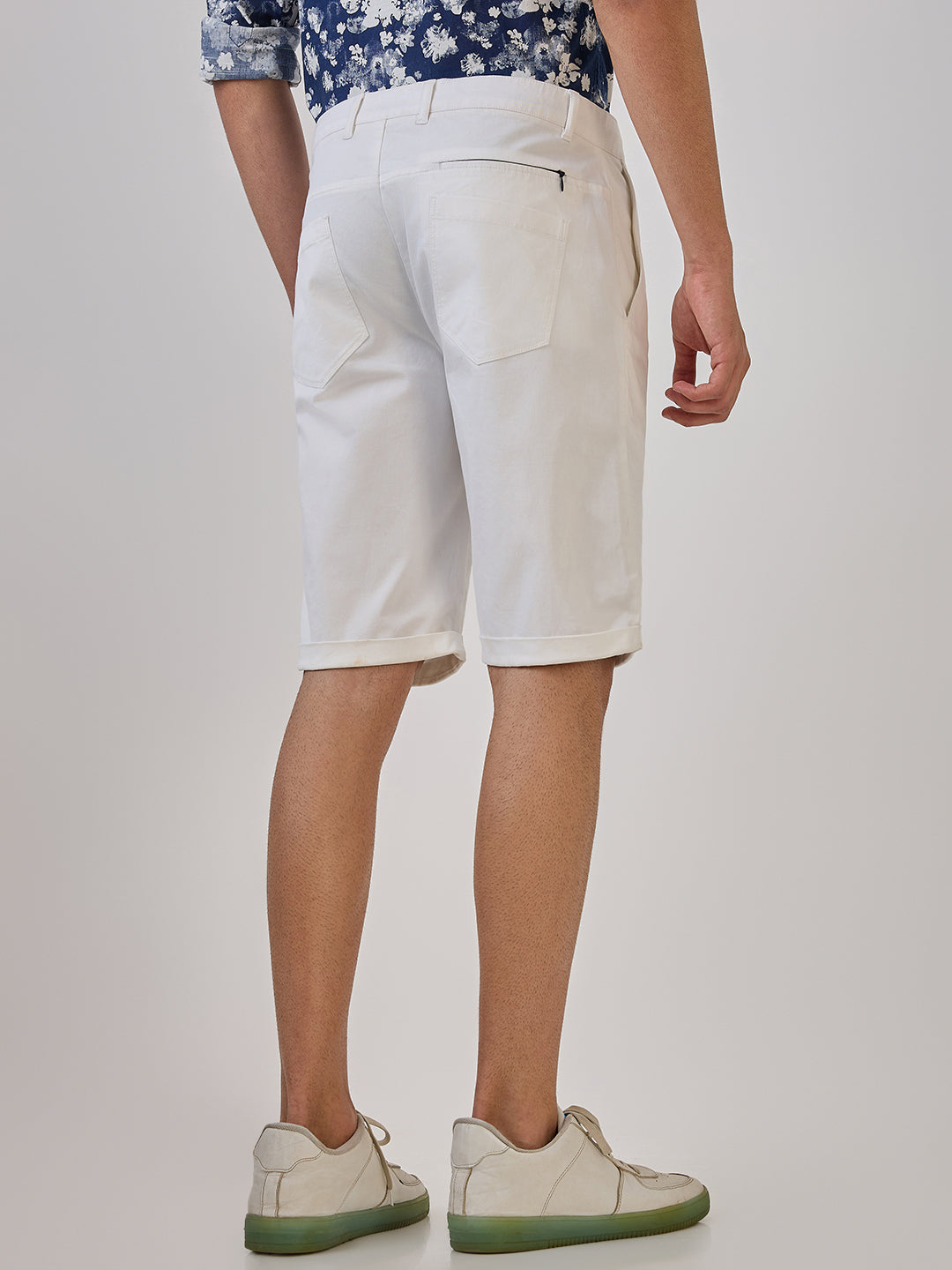 ColorPlus White Shorts