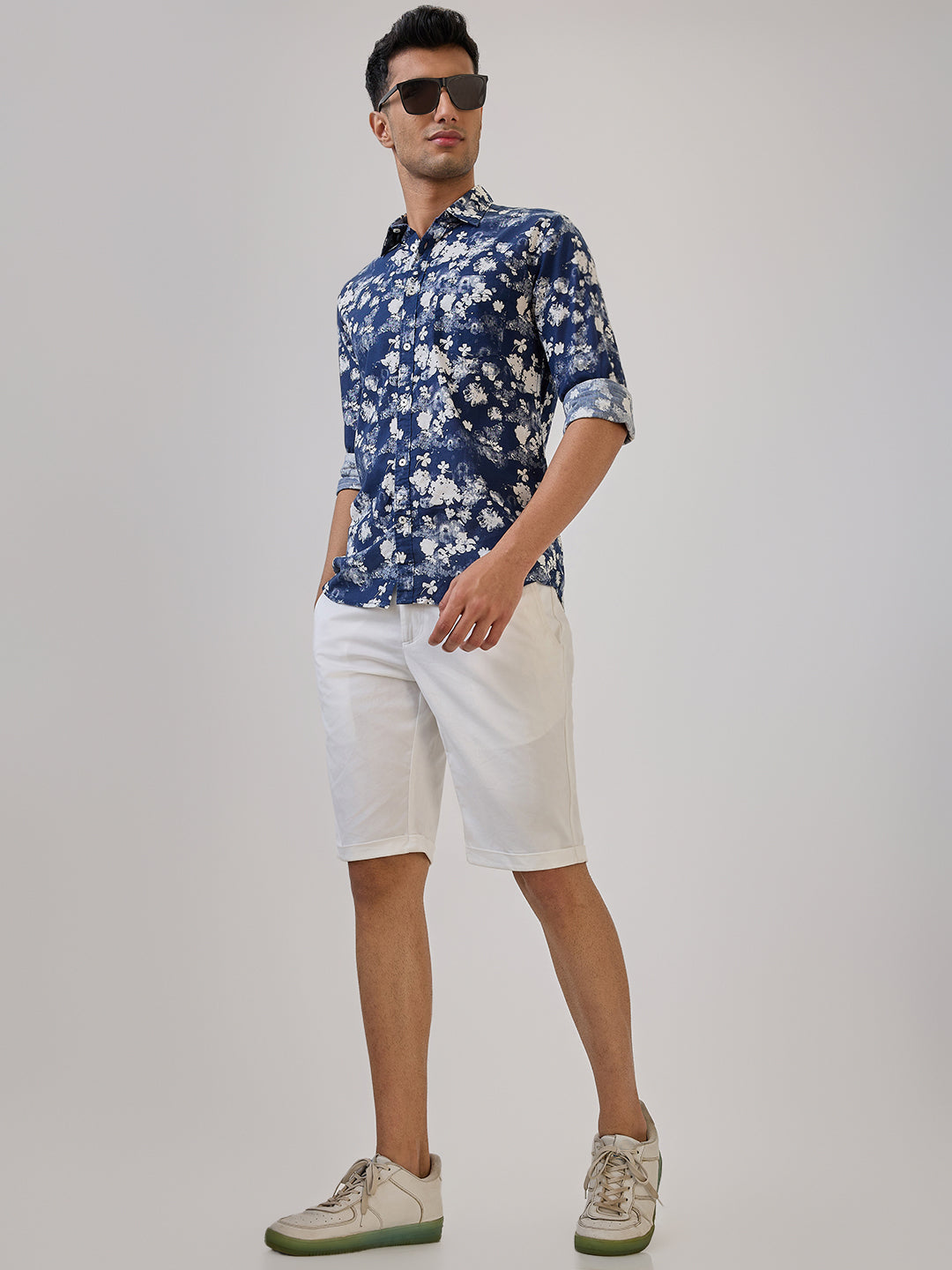 ColorPlus White Shorts