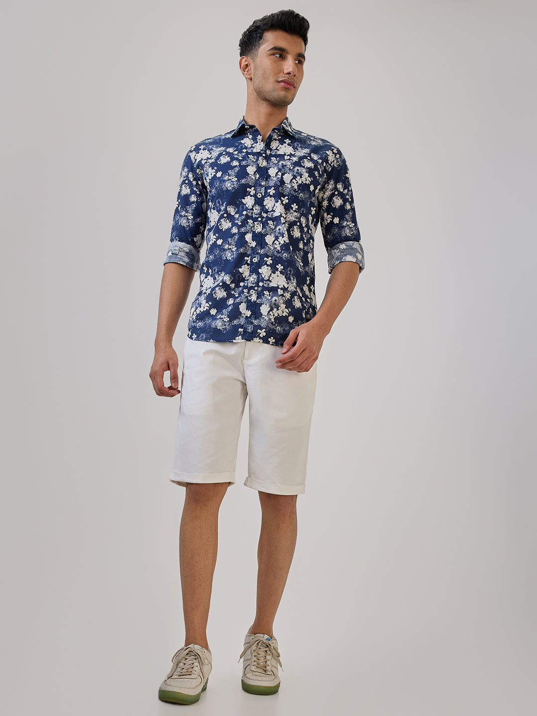 ColorPlus White Shorts