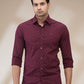 Colorplus Maroon Casual Shirts