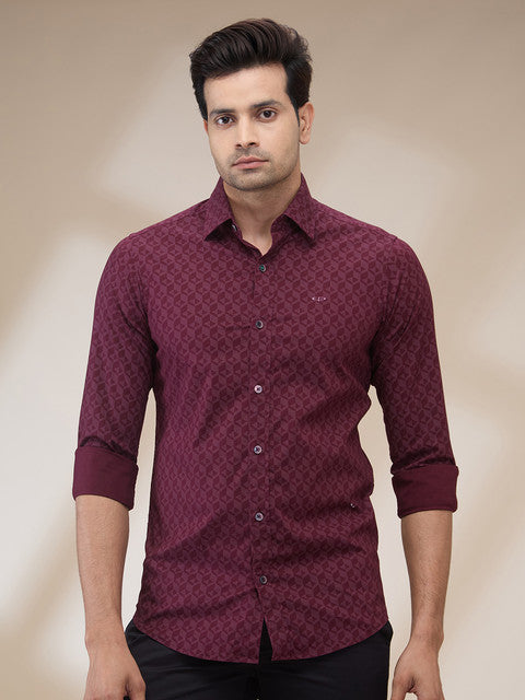 Colorplus Maroon Casual Shirts