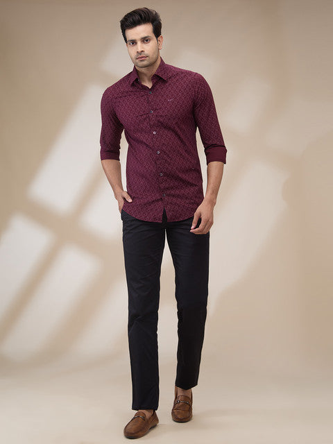Colorplus Maroon Casual Shirts