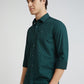 Colorplus Men Green Printed Slim Fit Cotton Blend Casual Shirts