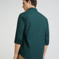 Colorplus Men Green Printed Slim Fit Cotton Blend Casual Shirts