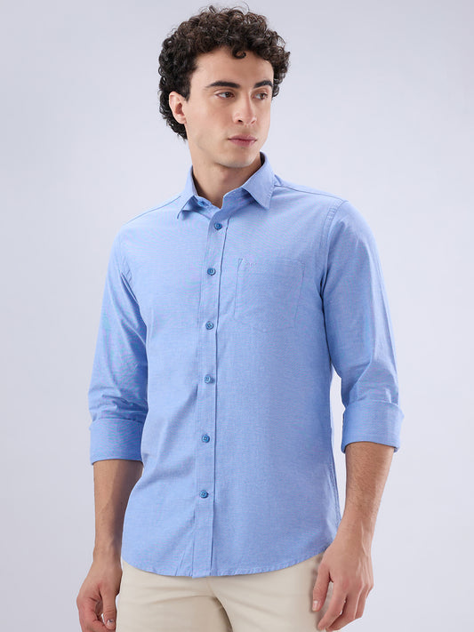 Colorplus Blue Casual Shirt