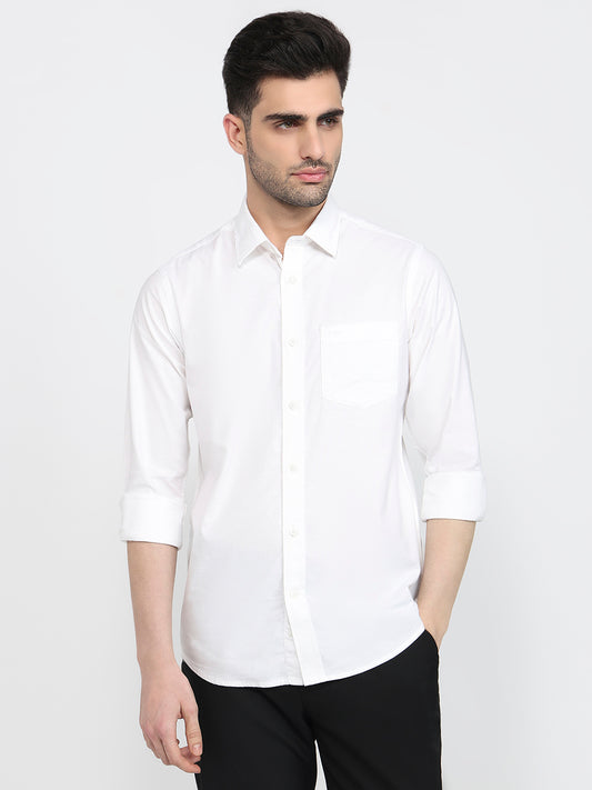 Colorplus White Casual Shirt