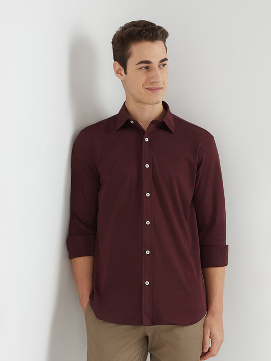 Colorplus Maroon Casual Shirt 