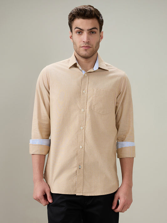 Colorplus Brown Casual Shirt 