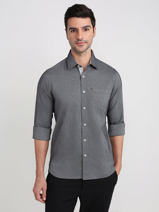 Colorplus Grey Casual Shirt 