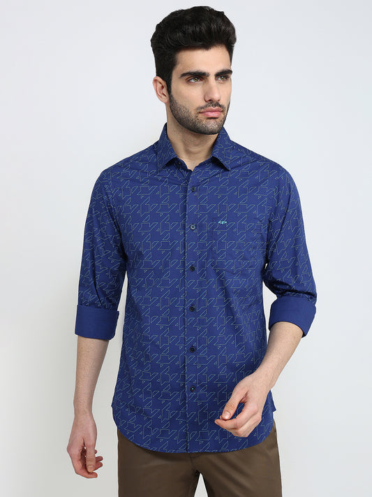Colorplus Blue Casual Shirt 