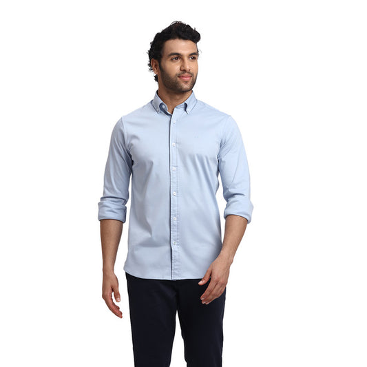 Colorplus Blue Casual Shirts