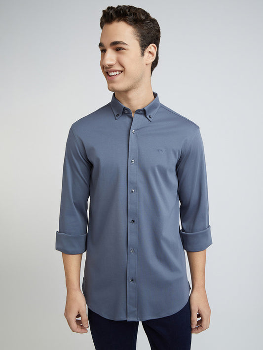 Colorplus Grey Casual Shirts