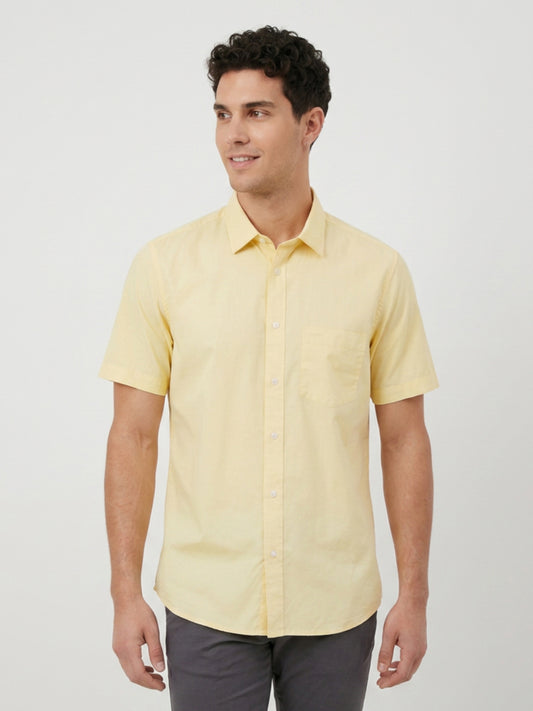 Colorplus Yellow Casual Shirt