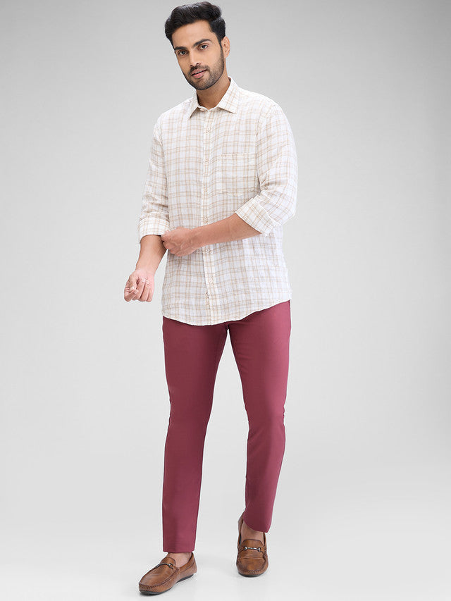 Colorplus Maroon Trouser