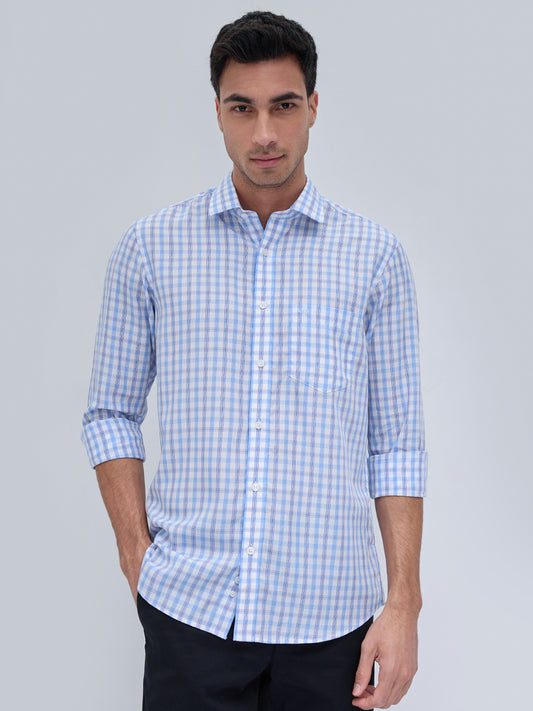 Colorplus Blue Casual Shirt
