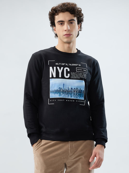 Park Avenue Black Sweatshirt