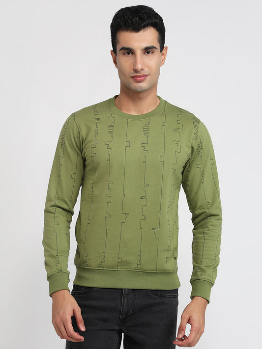 Park Avenue Green Sweatshirt