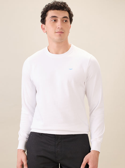 Park Avenue White Sweatshirt