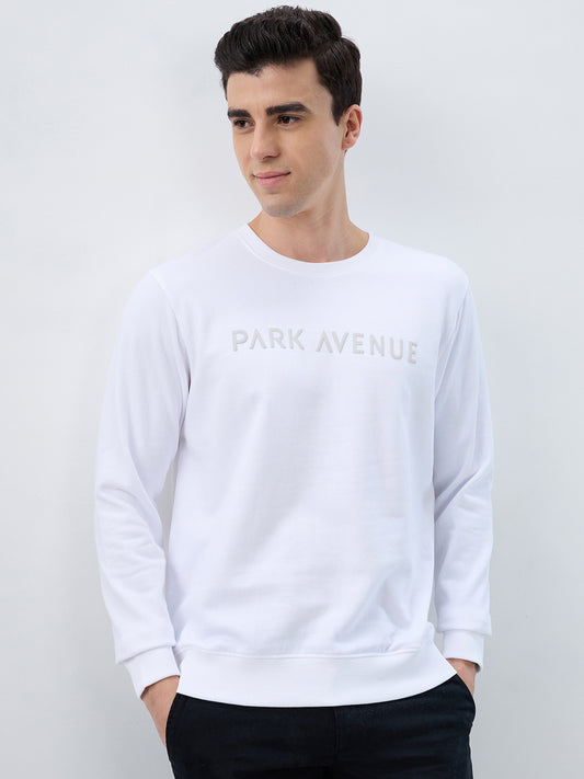 Park Avenue White Sweatshirt