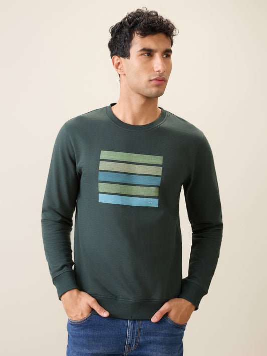 Park Avenue Green Sweatshirt