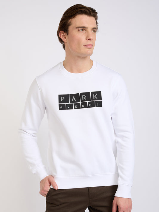 Park Avenue White Sweatshirt