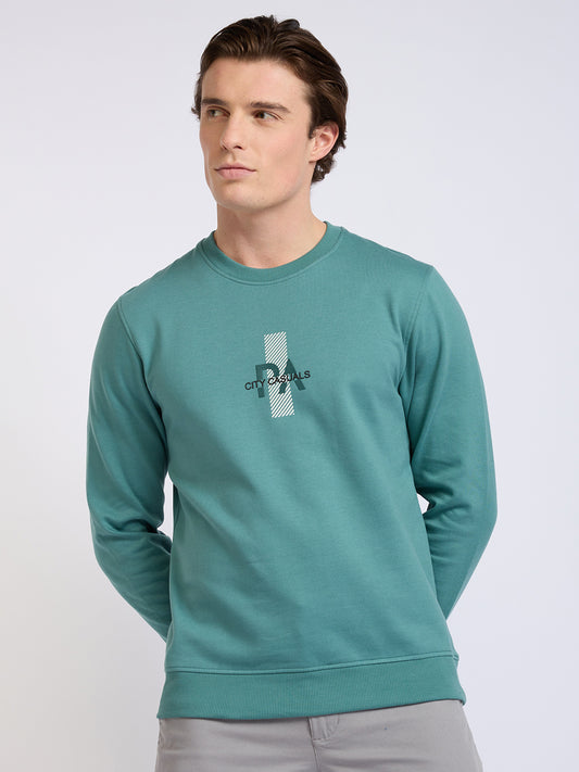 Park Avenue Green Sweatshirt