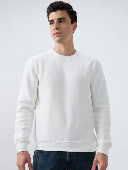 Park Avenue White Sweatshirt