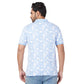 Park Avenue Men Red Print Slim Fit Cotton T-Shirt
