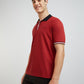 Men Slim Fit White Polo