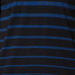 Park Avenue Men Black Stripe Slim Fit Cotton Blend T-Shirt