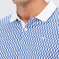 Park Avenue Men Blue Slim Fit Printed Polo Neck Collar T-Shirt