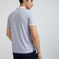 Park Avenue Pink Printed Slim Fit Cotton Blend T-Shirt