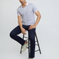 Park Avenue Pink Printed Slim Fit Cotton Blend T-Shirt