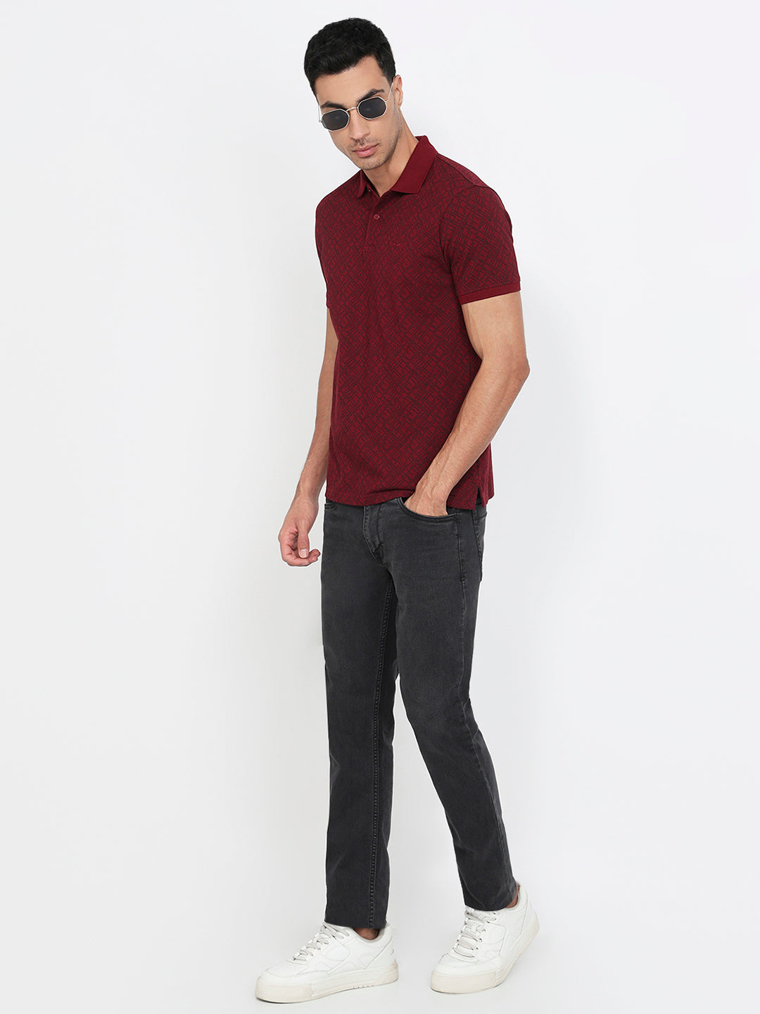 Park Avenue Maroon T-shirt
