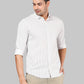 Park Avenue White Casual Shirt 