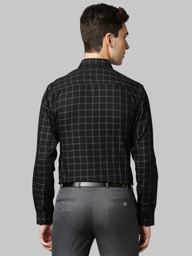 Park Avenue Black Casual Shirt 