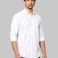 Park Avenue White Casual Shirt 